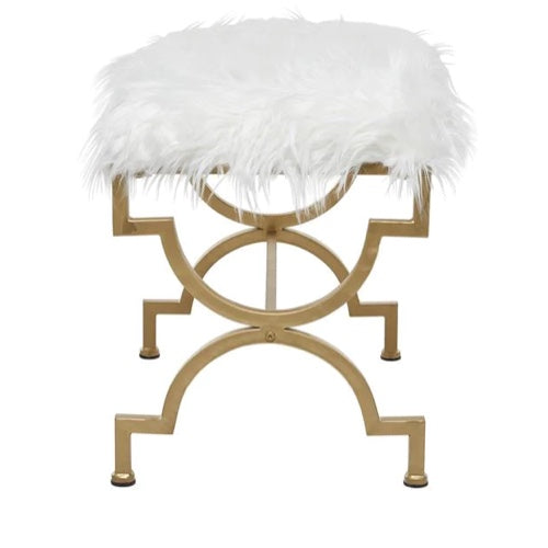 TABURETE ESTILO CONTEMPORANEO CON SOPORTE DE METAL