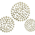 SET 3 ESFERAS METALICAS