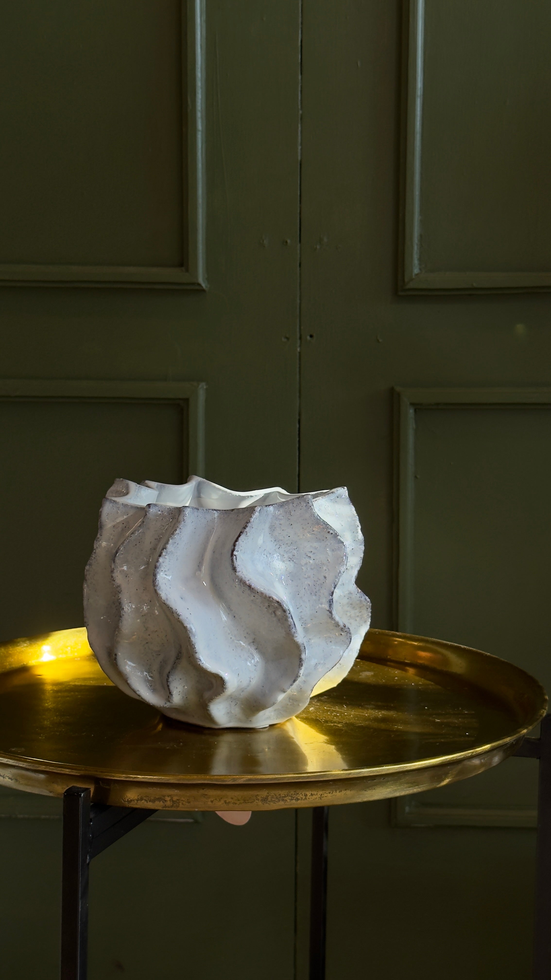 FLORERO DE CERÁMICA ARIA II