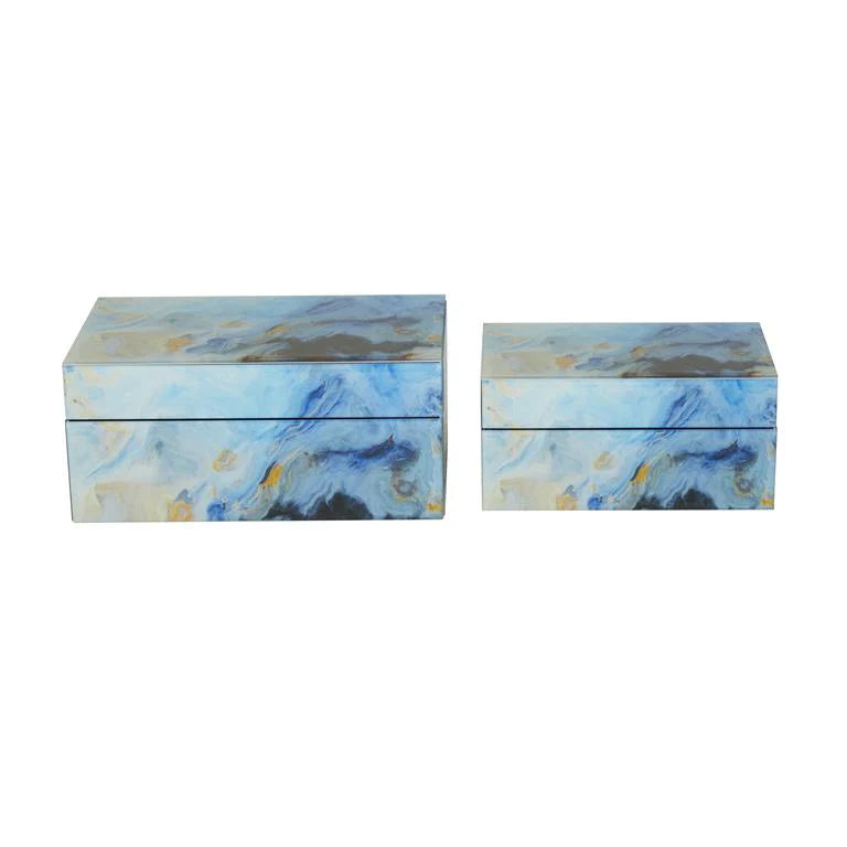 SET DE 2 CAJAS DECORATIVAS VAN GOGH
