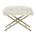 TABURETE ESTILO MODERNO CON SOPORTE DE METAL