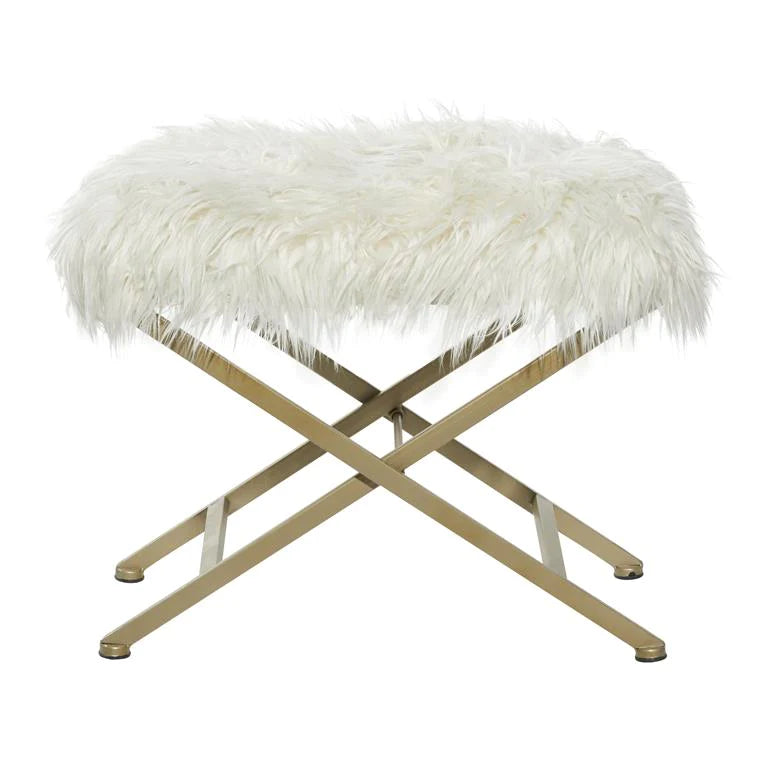 TABURETE ESTILO MODERNO CON SOPORTE DE METAL