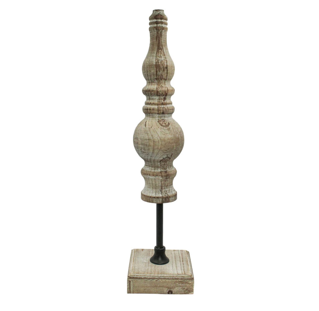 Figura decorativa de madera
