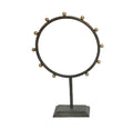 ESCULTURA DECORATIVA CIRCULAR DE METAL NAIROBI GDE