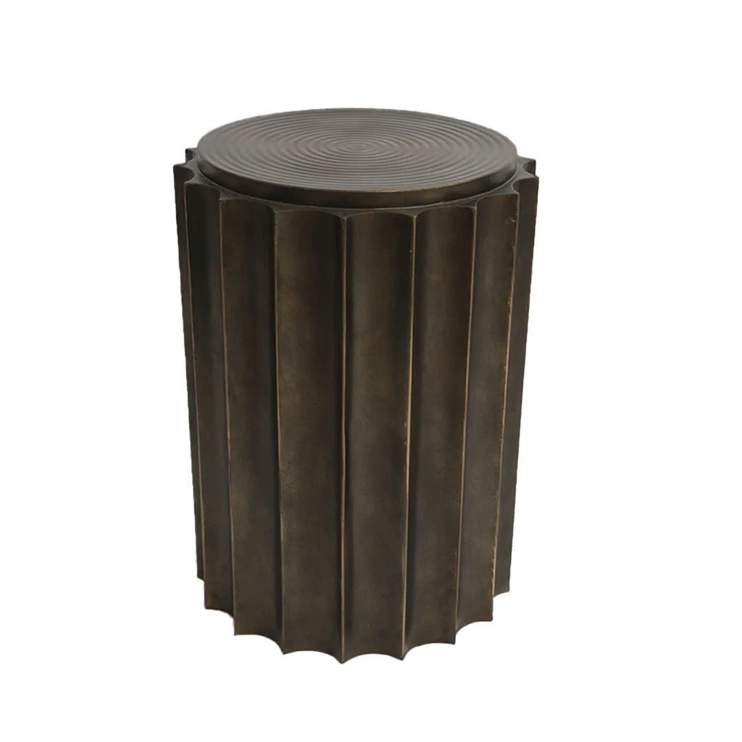 MESA LATERAL DE METAL TRONCO