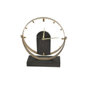 RELOJ OSIRIS DE METAL Y MADERA EN NEGRO Y ORO