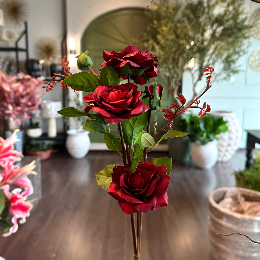 VARA DE ROSA DK. ROJO