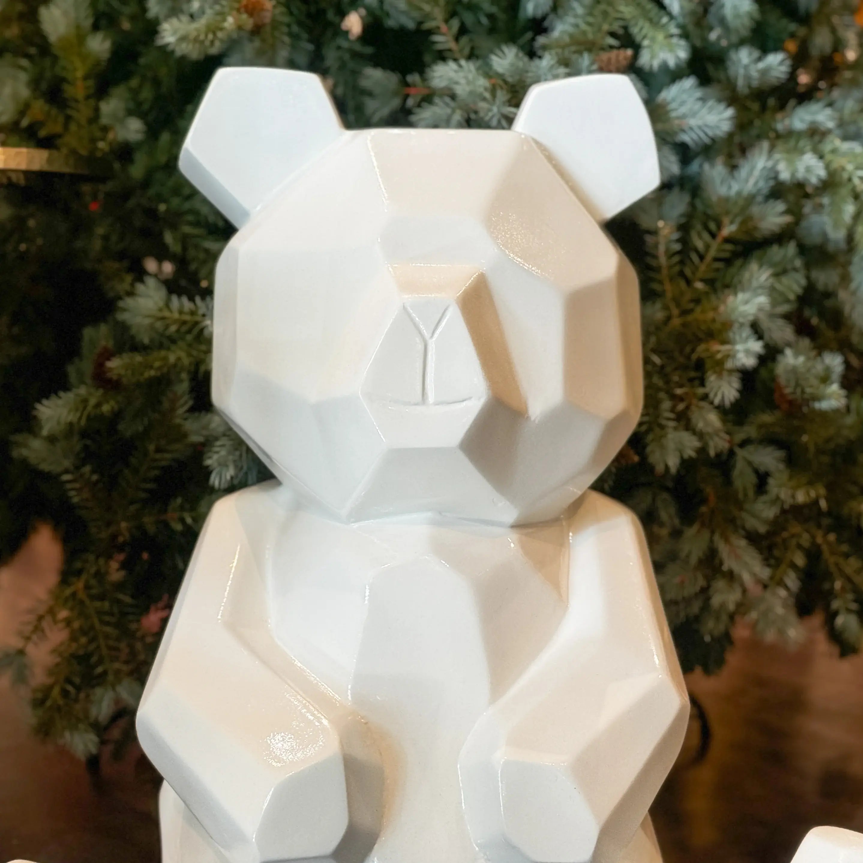 OSO FACETADO FIBRA DE VIDRIO