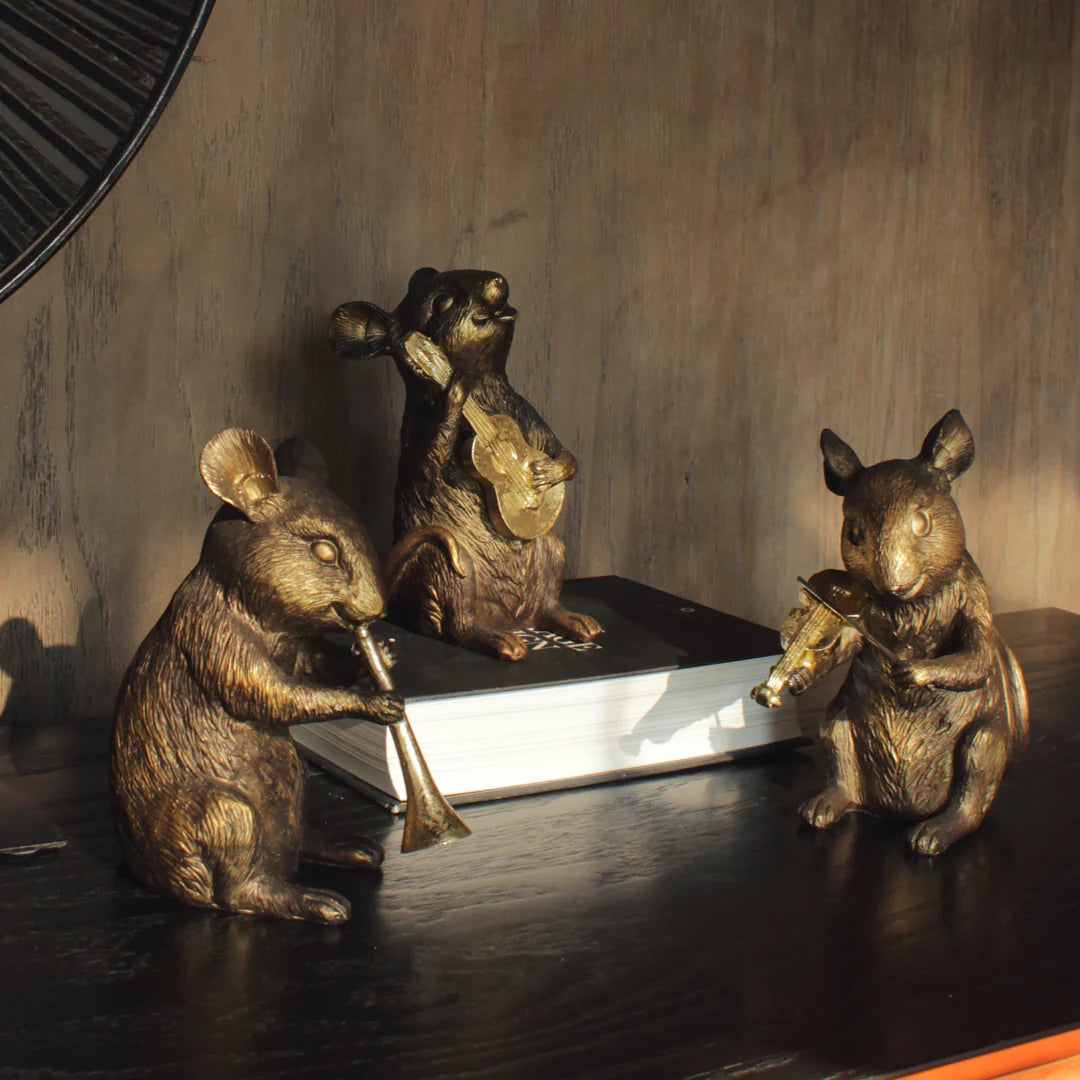 FIGURA DE RATON DECORATIVA