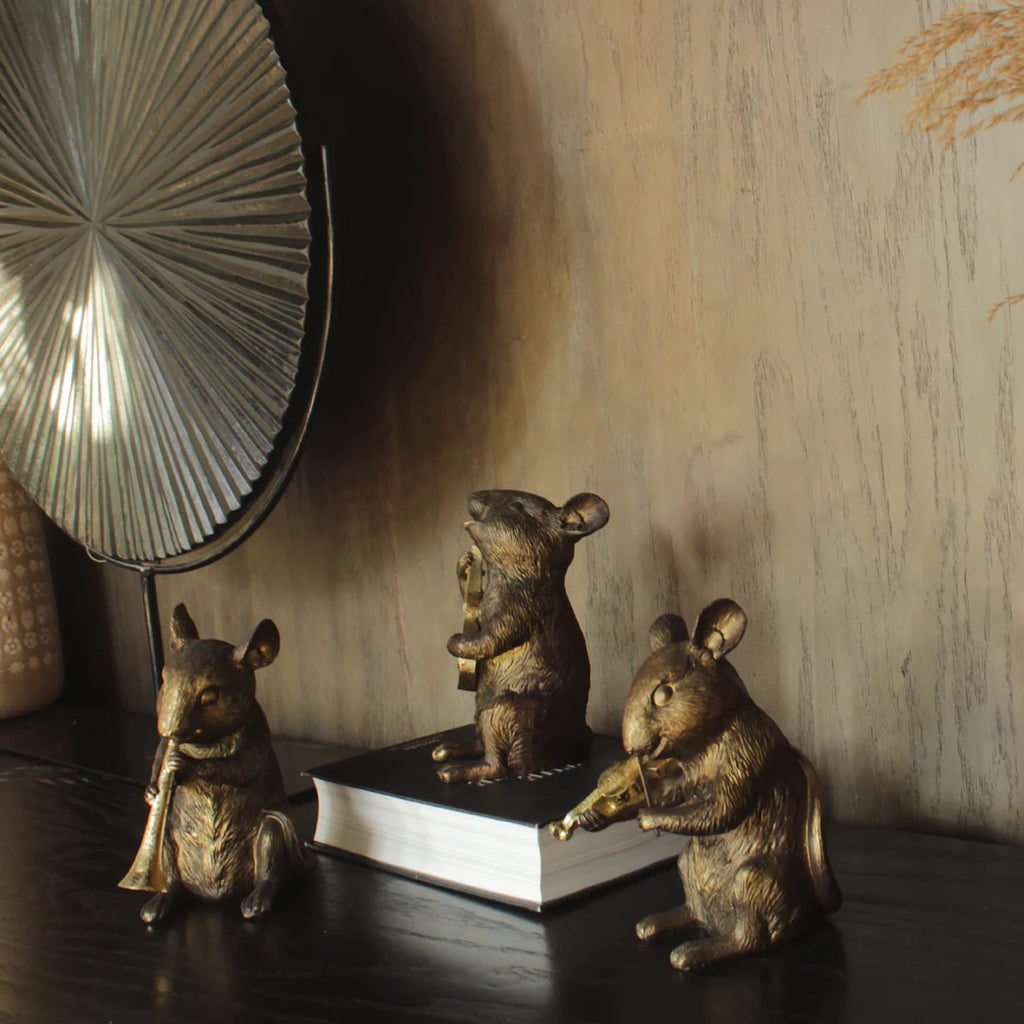 FIGURA DE RATON DECORATIVA