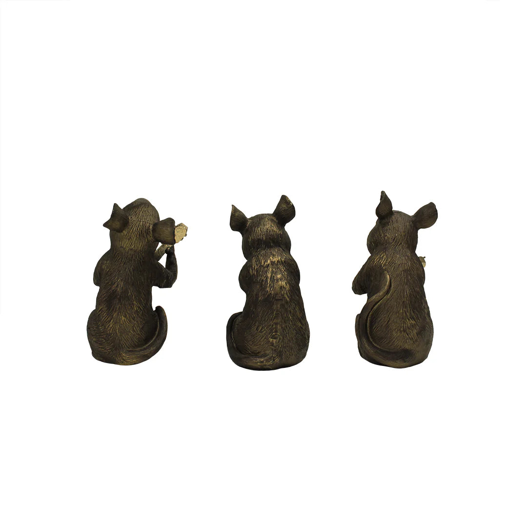 FIGURA DE RATON DECORATIVA