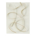 CUADRO ABSTRACTO RECTANGULAR BLANCO